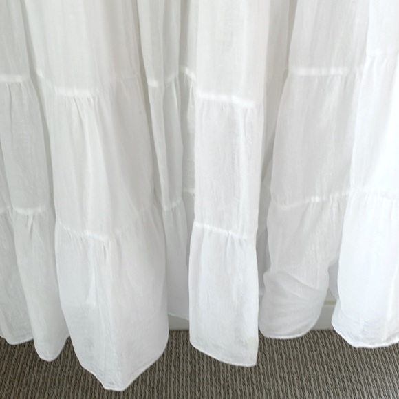 Seema Kahai Sara White Cotton Maxi Dress - Picture 6 of 9
